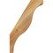 Ekena Millwork 6"W x 14"D x 22"H Funston Rough Sawn Knee Brace, Western Red Cedar BRC06X14X22FST00RWR - alternate 4